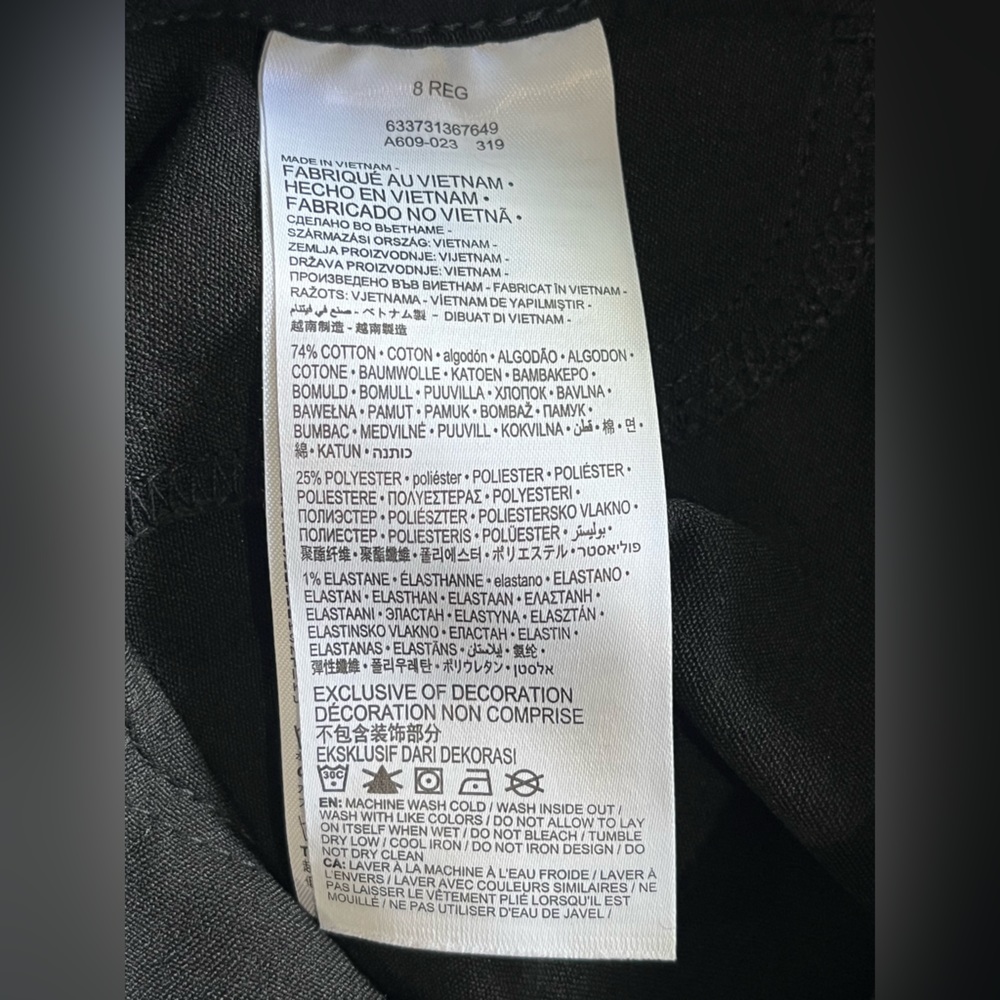 Brand New Girl Levi’s Black Skinny Leggings / Jeans - Picture 9 of 13